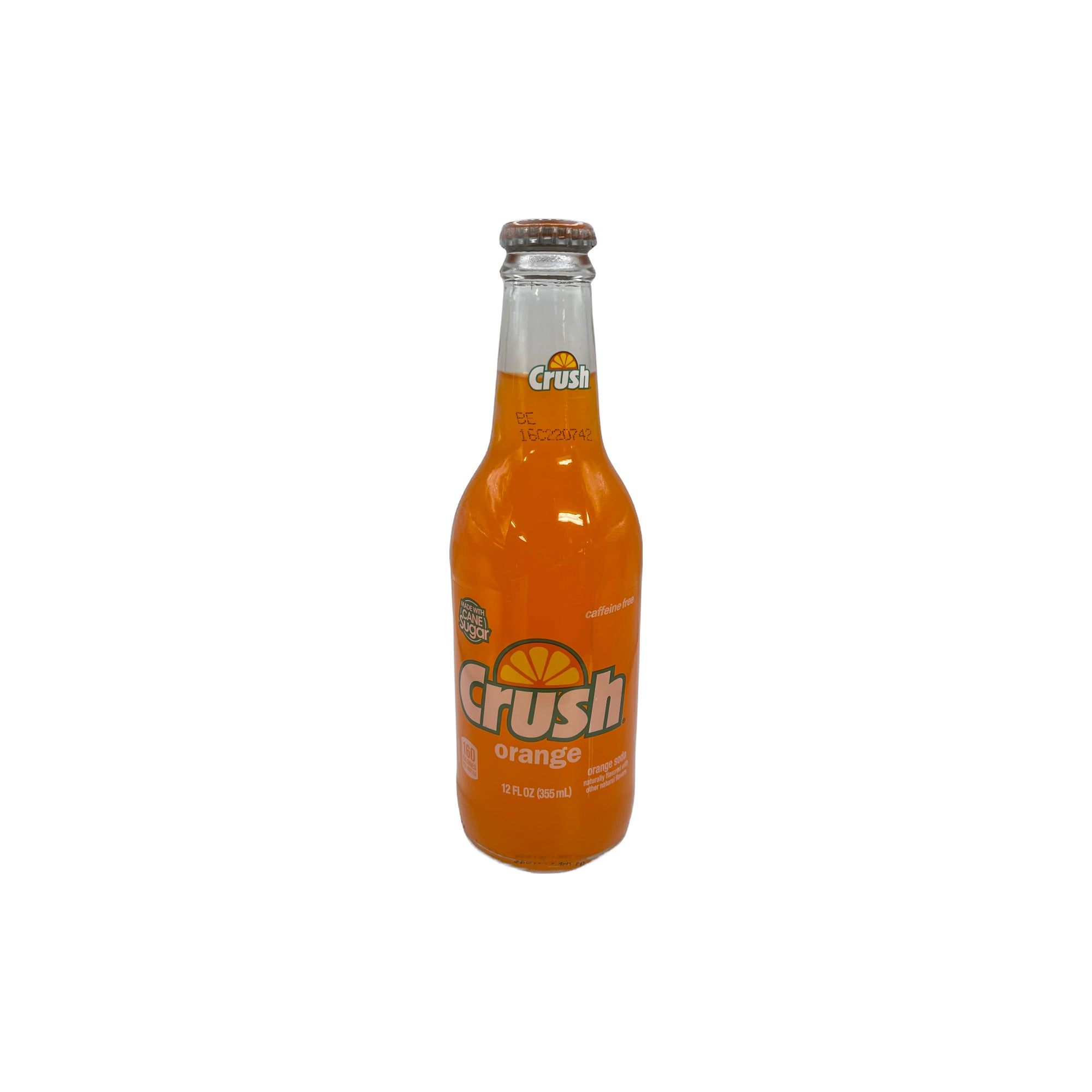 Crush Orange 12 oz Classic Glass Bottle US Bottled Cane Sugar Sweetened |  North Market Pop Shop