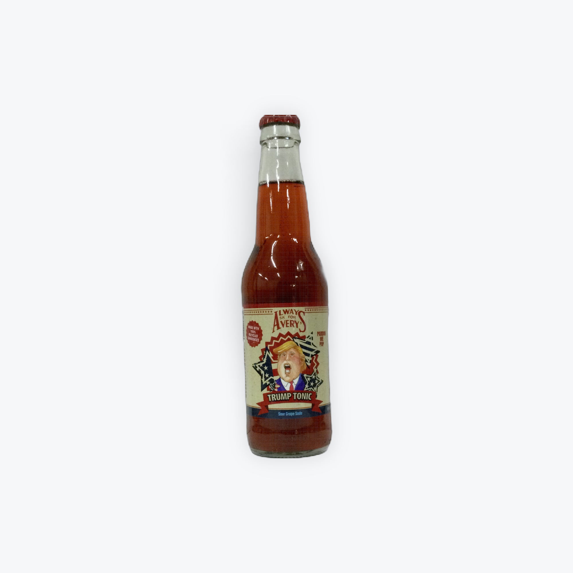 【期間限定】 Trump Avery's Tonic Sour Soda Election 2024 Pop Me Pardon ソフトドリンク