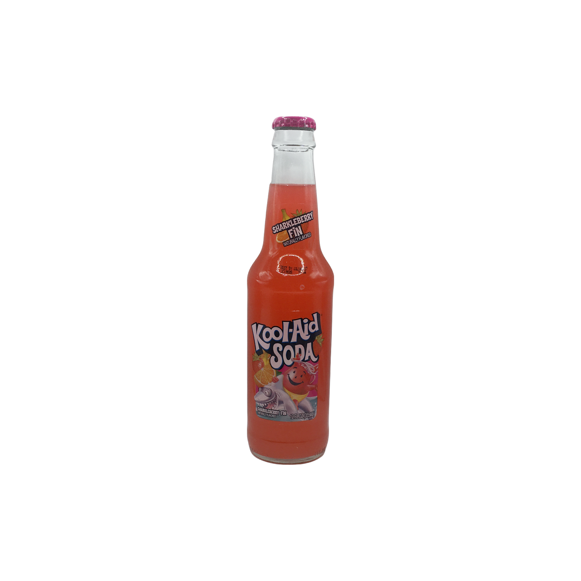 Kool-Aid Sharkleberry Fin 12oz Glass Bottle | North Market Pop Shop