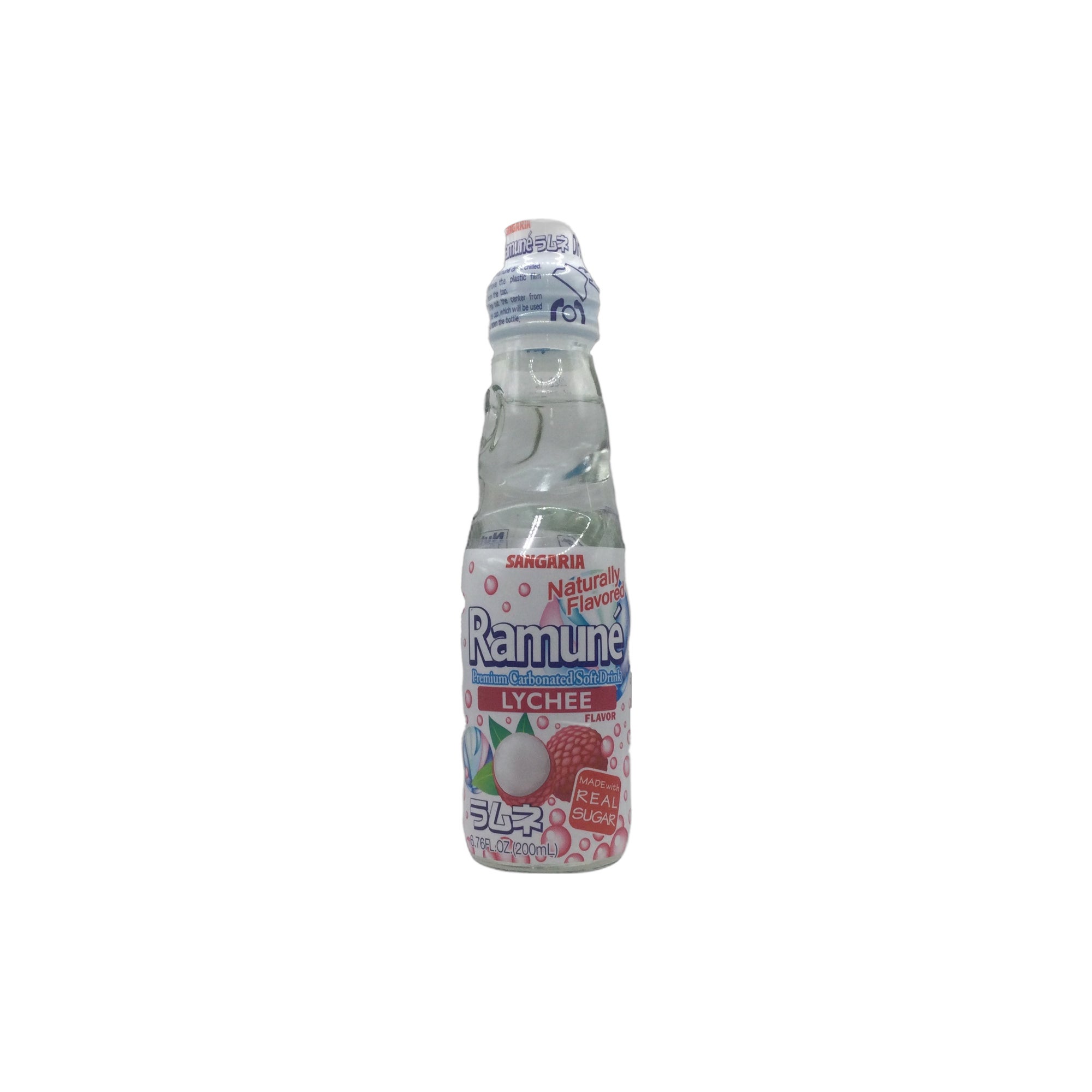 女性が喜ぶ♪ Imported Lychee Sangaria Ramune Japanese Glass Pop Soda 化粧水・ローション・トナー