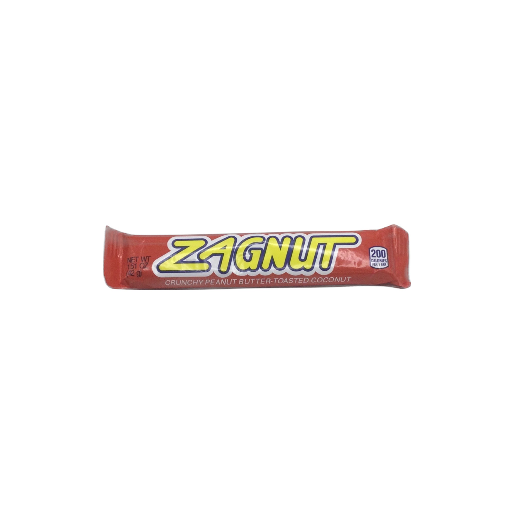 Zagnut top candy bar