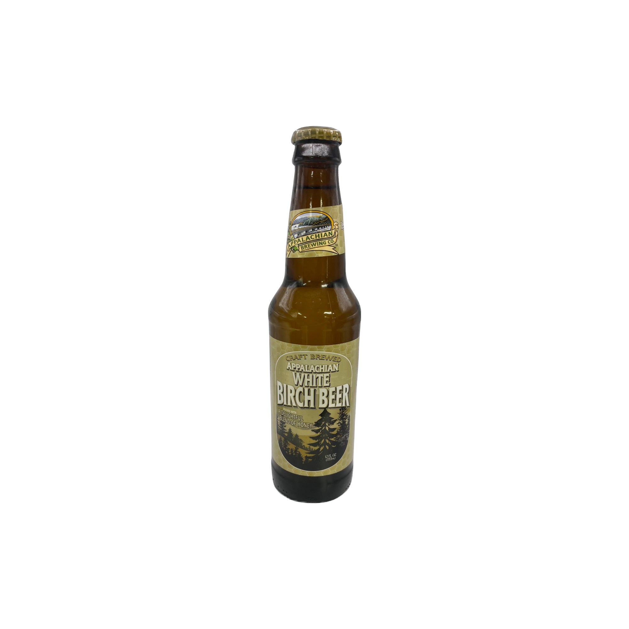 Appalachian Brewing White Birch Beer 12 oz Glass Bottle | North Market